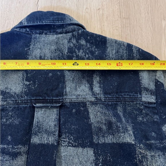 Louis Vuitton LV Denim Blue Damier Salt Shirt Medium - Virgil Abloh'21 - Picture 9 of 10